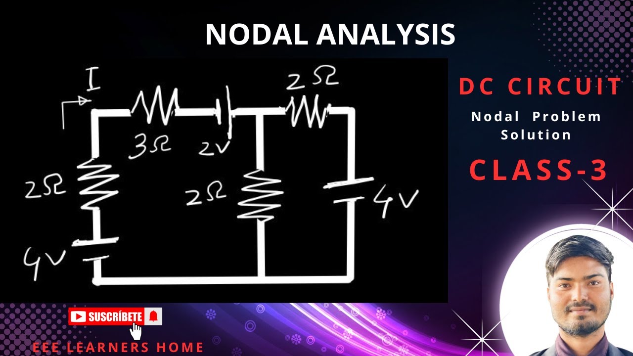Class-3 I DC Circuit I Nodal Problem Solution I circuit-1 - YouTube