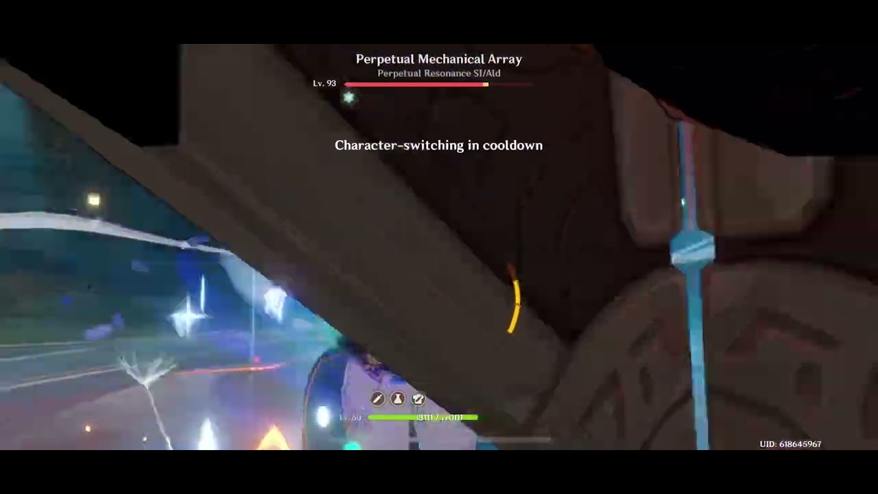 C2 Ayaka with R1 Mistsplitter + Shenhe/Sunfire Jean