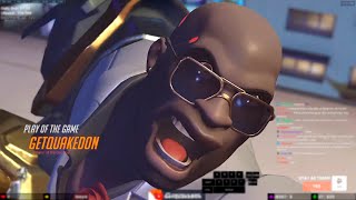 GETQUAKEDON CARRY DOOMFIST - POTG! OVERWATCH 2 SEASON 10 TOP 500