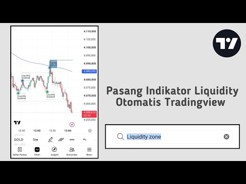 Cara Pasang Indikator Liquidity TradingView