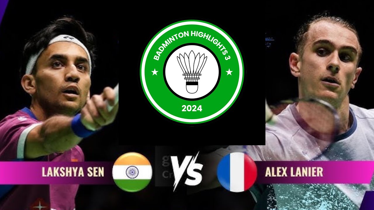 Lakshya sen vs alex lanier Denmark open QFINAL 