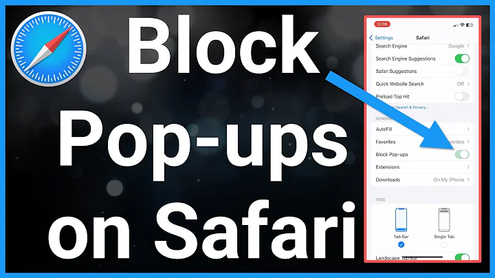 How To Block Popups On iPhone Safari
