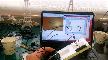 MPU-9150 with Matlab-Virtual Reality