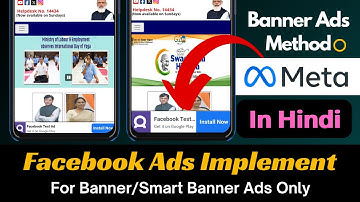 How to create Facebook/Meta Banner Ads in Advanced method in Android Studio.