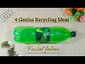 4 Genius Recycling Ideas from waste Plastic Bottles / Waste material Craft / Crafts ideas