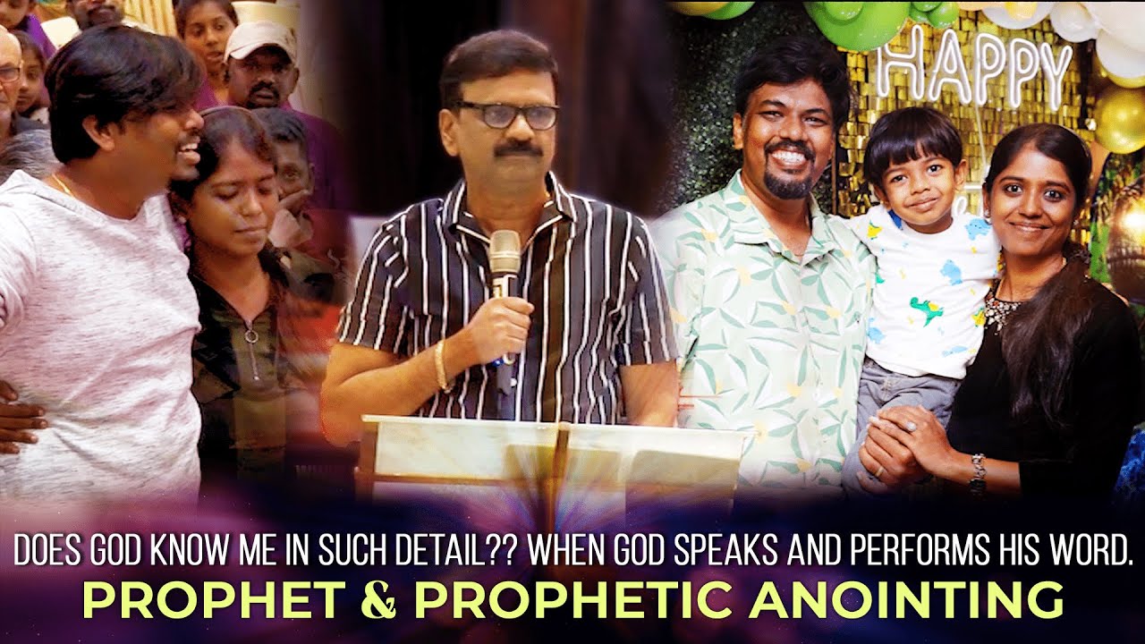 Does God know me in such detail?When God speaks and performs His Word. Prophet & prophetic anointing
