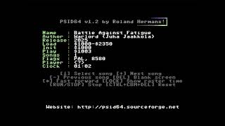C64 Music: Battle Against Fatigue by phObos team ! 2 March 2025!
