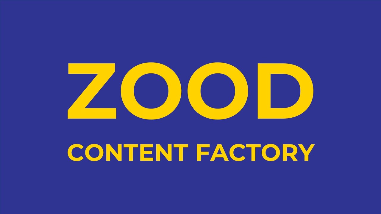 ZOOD Content Factory - Reliable choice!