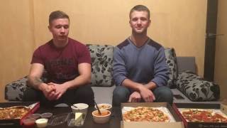 Обзор доставки еды от Sbarro. Минск. [Доставлено!]