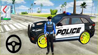 4X4 Jeep Polis arabası oyunu izle || Police Sim 2022 Game #353 - Polis oyunu 3D Android Gameplay 4K