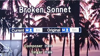 BROKEN SONNET Hale 🎵Karaoke Version🎵