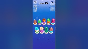 Sort Stack Level 496 497 498 499 500 WalkThrough Solution