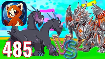 ERASEON vs ROBOCANYX PVP Online Arena | Dynamons World Gameplay Walkthrough Part - 485 (iOS Android)