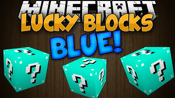 Minecraft Mods || BLUE LUCKY BLOCKS!!! || Mod Showcase [1.7.10]