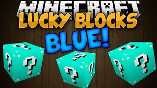 Minecraft Mods || BLUE LUCKY BLOCKS!!! || Mod Showcase [1.7.10]