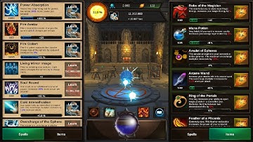 Idle Magic Clicker - A Wizard Tap Game (No IAP) Android Gameplay