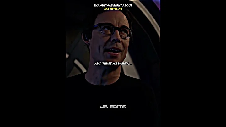 Thawne Was Right About The Timeline #shorts #dc #cw #flash #jbedits