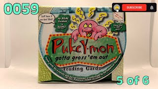 [0059] PUKEY-MON Trading Cards [5 of 6] [#pukeymon #pukeymontradingcards]