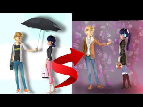 Adrien and Marinette glow up transformation ✨✨//@itzmyedits.. //like share subscribe.