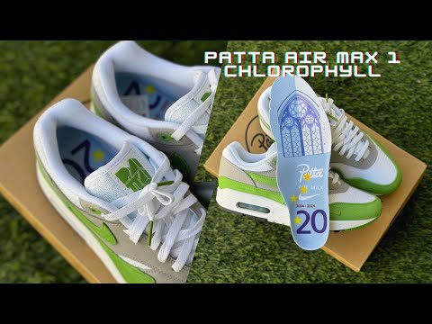 Air Max 1 Chlorophyll - The Patta X Nike 20 Years Anniversary OG