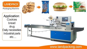 Flow Pack | Horizontal Wrapping Machine | Flow Wrap Machine | Flow Packer | Hffs Packaging Machine