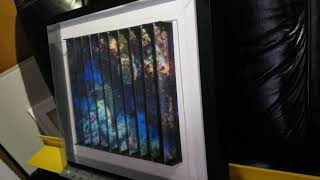 Aquarium-Like Photographs, Displayed In A Single 3In1Frame.