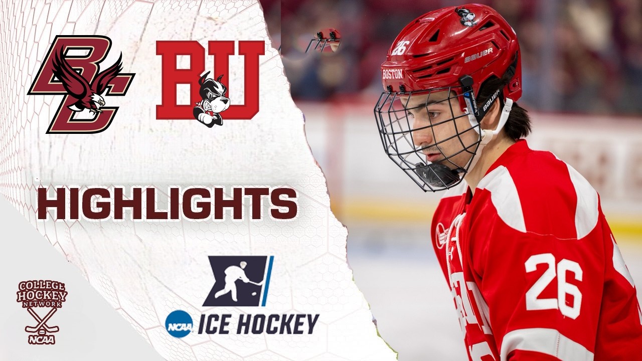 Boston University vs Boston College | NCAA College Hockey Highlights | February 28, 2026