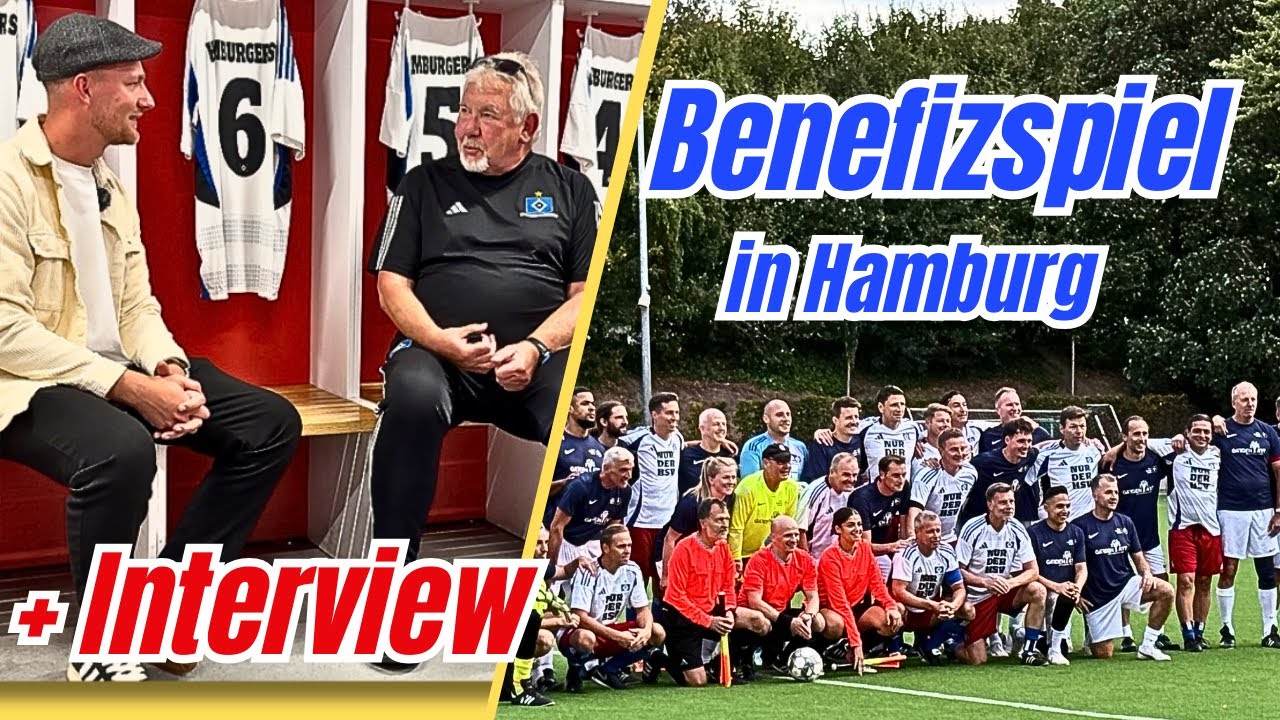 Benefizspiel in Hamburg ⚽✨ Auswahl Eimsbüttel vs. HSV-Traditionsmannschaft