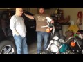 Giving Dad his Surprise Harley!