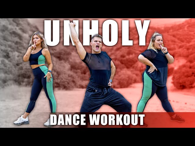 Unholy - @samsmith u0026 Kim Petras | @CalebMarshall | Dance Workout class=