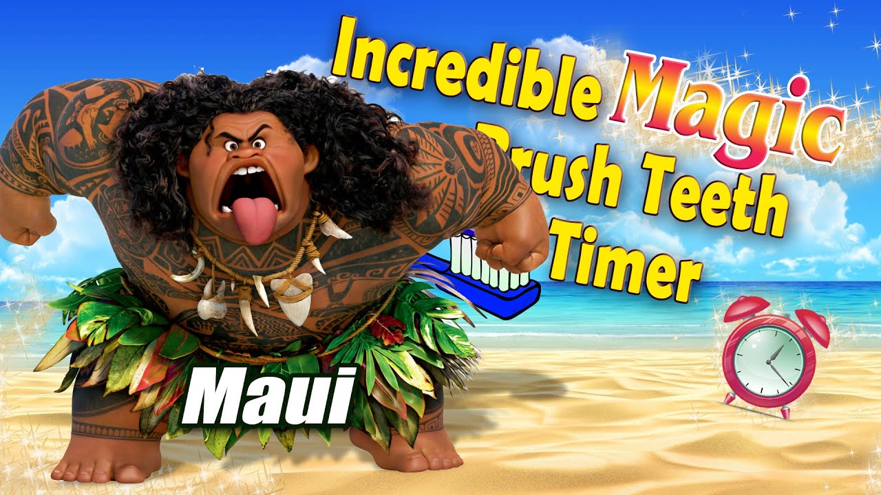 Incredible Magic Timer featuring Maui from Moana