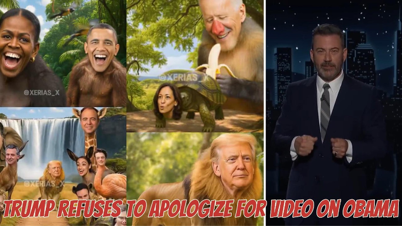 Jimmy Kimmel DESTROYS Trump for Refusing to Apologize Over Obama Video