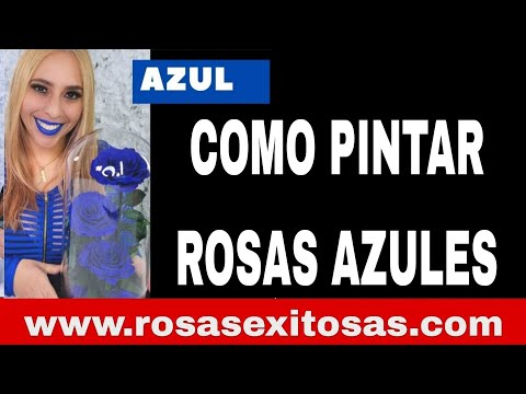 Video: Cómo Hacer Una Rosa Azul