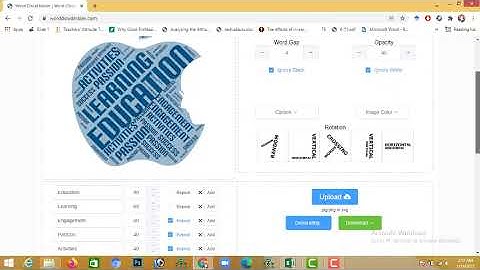 How to create word cloud online for Free