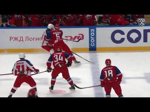 Malyshev stops Shalunov hard