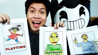 ระบาย 3 สี ครู Baldi - TOR & Bendy