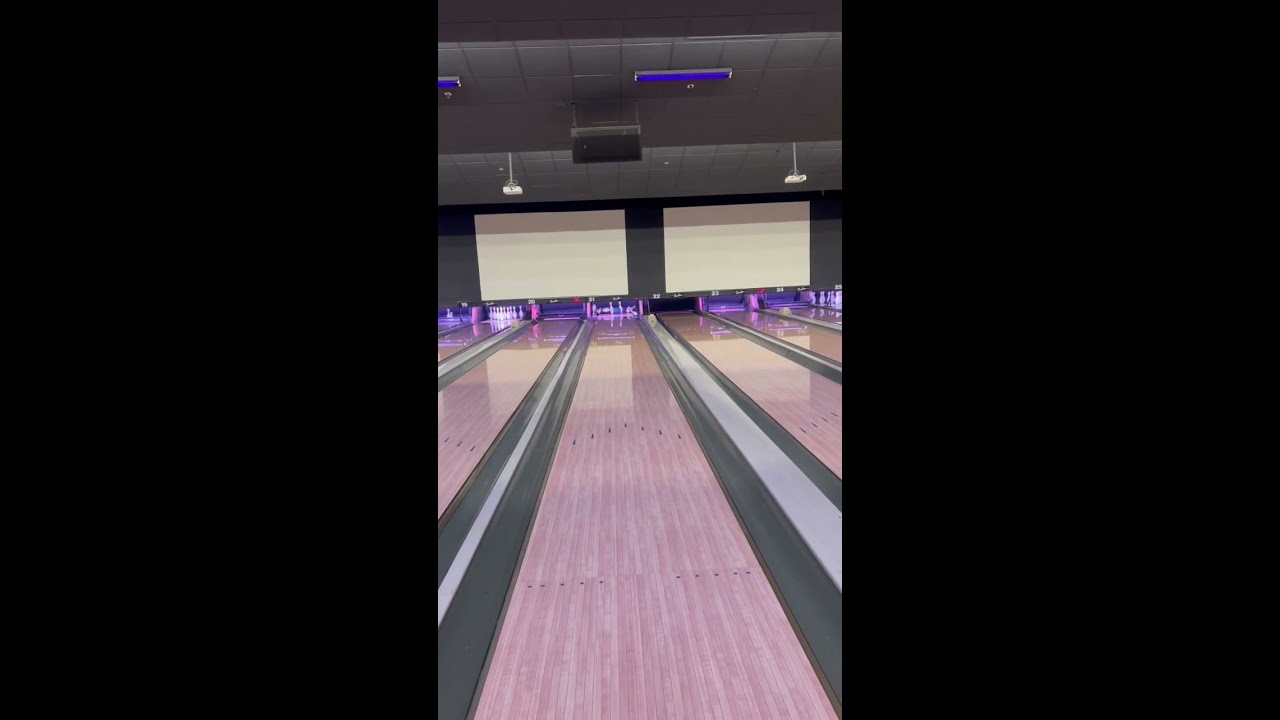 Bowling Pov Strikes One Pins 
