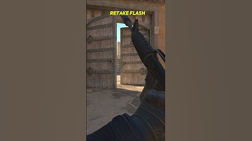 B Site Retake Flash From Falcons CS2 #shorts