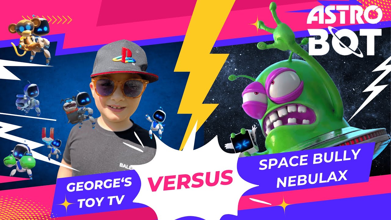 George's Toy TV versus Space Bully Nebulax | Astro Bot PS5