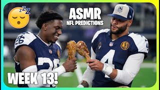 Asmr Nfl Week 13 Prediction Ramble Whispered Fantasy Update