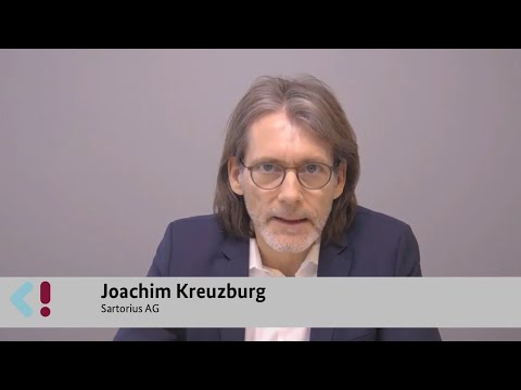 KI ist jetzt! Key Note von Joachim Kreuzburg (Vorstandsvorsitzender Sartorius)