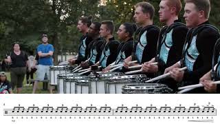 Boston Crusaders 2023 FULL SHOW Sheet music Snare