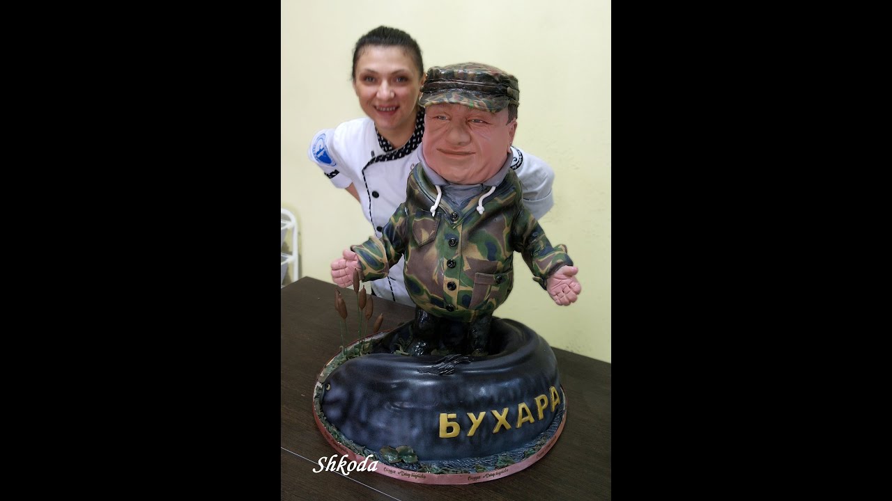 Реалистичный камуфляж из мастики