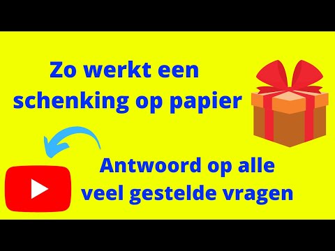 Video: Is skenkingsbelasting aftrekbaar?