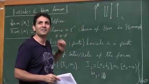 International Conference on Symplectic Topology - Barcodes and Hamiltonian homemorphisms