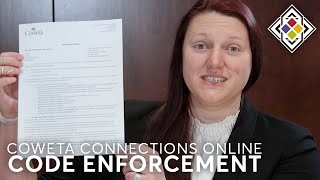 Code Enforcement Highlight - Coweta Connections Online Net Worth