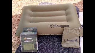 *** REVIEW*** Snugpak Base Camp Inflatable Pillow