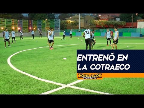 Alianza entrenó en la cancha La Cotraeco