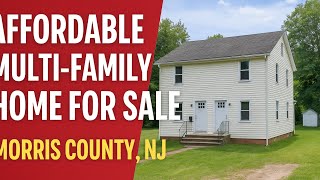 Affordable Multi-Family Home for Sale in Morris County NJ | Great Investment with Vacant Units!